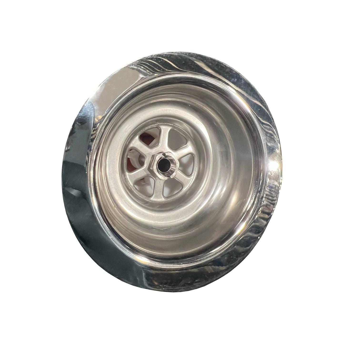 MT300/PS - 3-1/2" Deluxe Stembell Kitchen Sink Strainer - Polished Stainless Steel