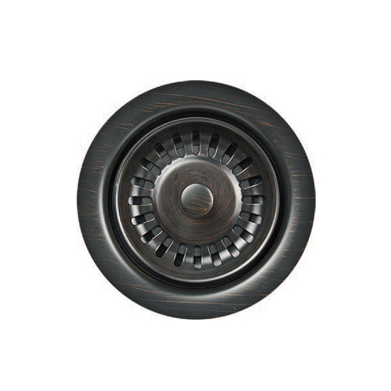 MT300/VB - 3-1/2" Deluxe Stembell Kitchen Sink Strainer - Venetian Bronze