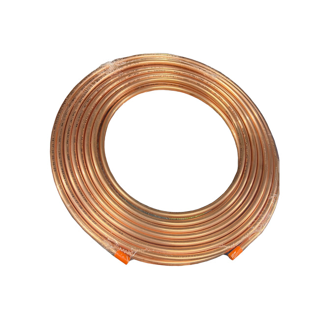 D 08050 - Copper Refrigeration Tube - 1/2" x 50' Coil