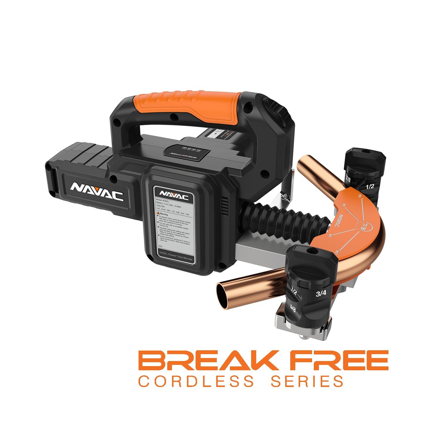 NTB7L - BreakFree Power Tube Bender for Soft Copper Tubing