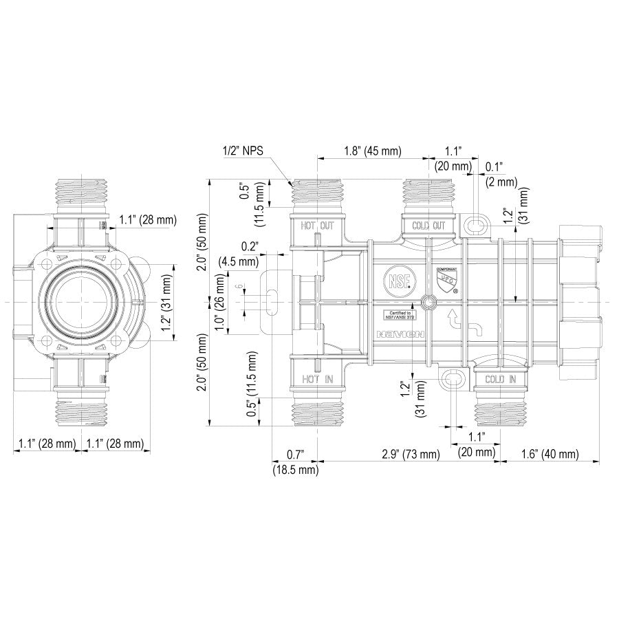 30022965A - NaviCirc Recirculation Valve - NPE-A Series