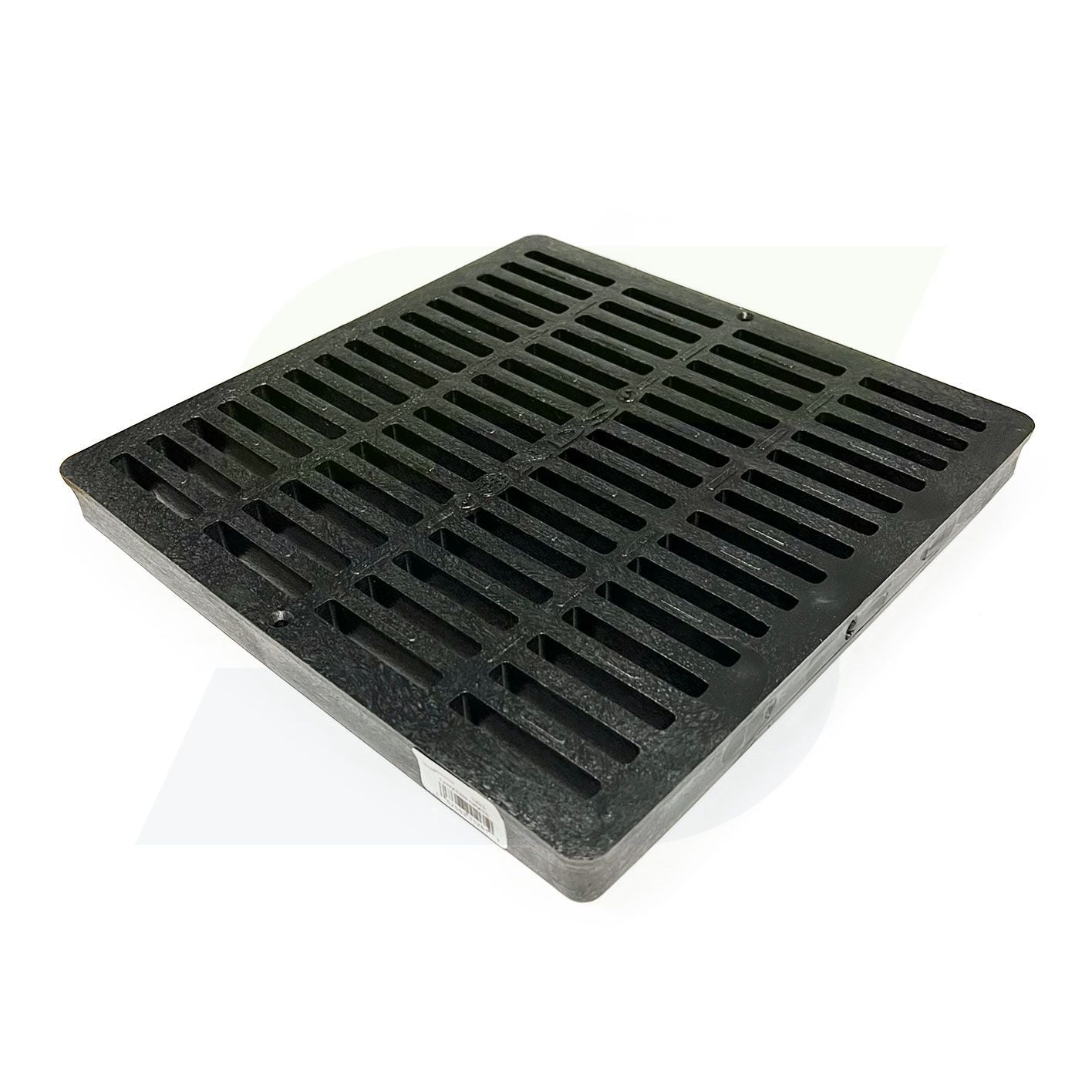 NDS 1211 - 12" Square Catch Basin Grate, Black