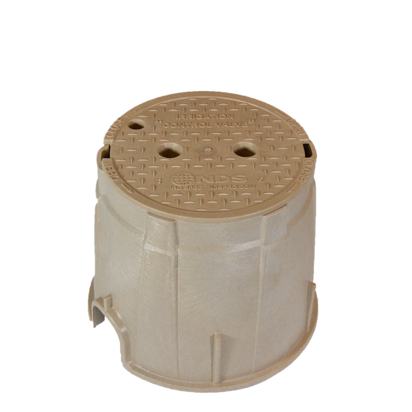 312BC SAND - 10" Round Pro-Spec Valve Box - Sand