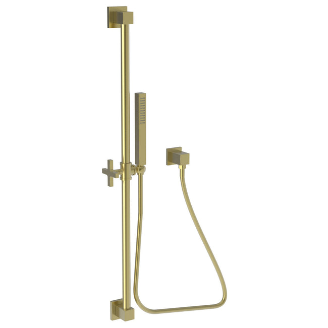 280T/04 - Slide Bar with Single Function Hand Shower Set - Satin Brass PVD