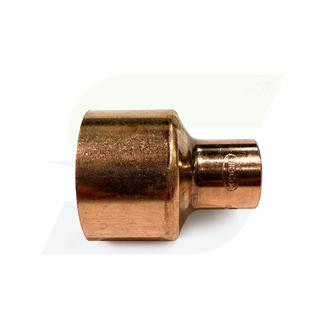 2" x 1" Reducing Coupling C x C - Wrot Copper, 600