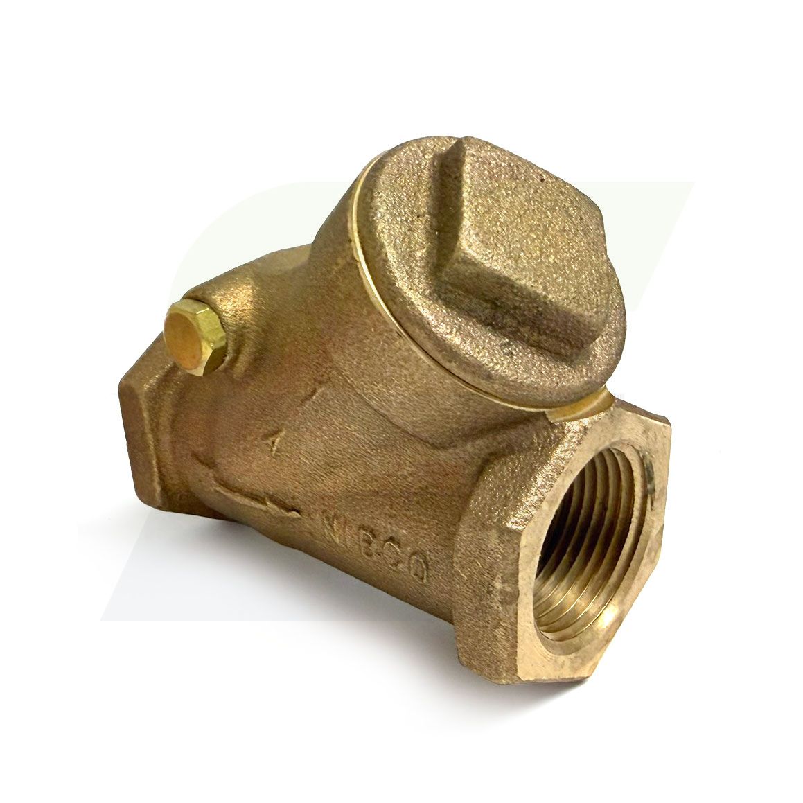NL74006 - T-413-Y - Bronze Swing Check Valve - PTFE Seat - Threaded