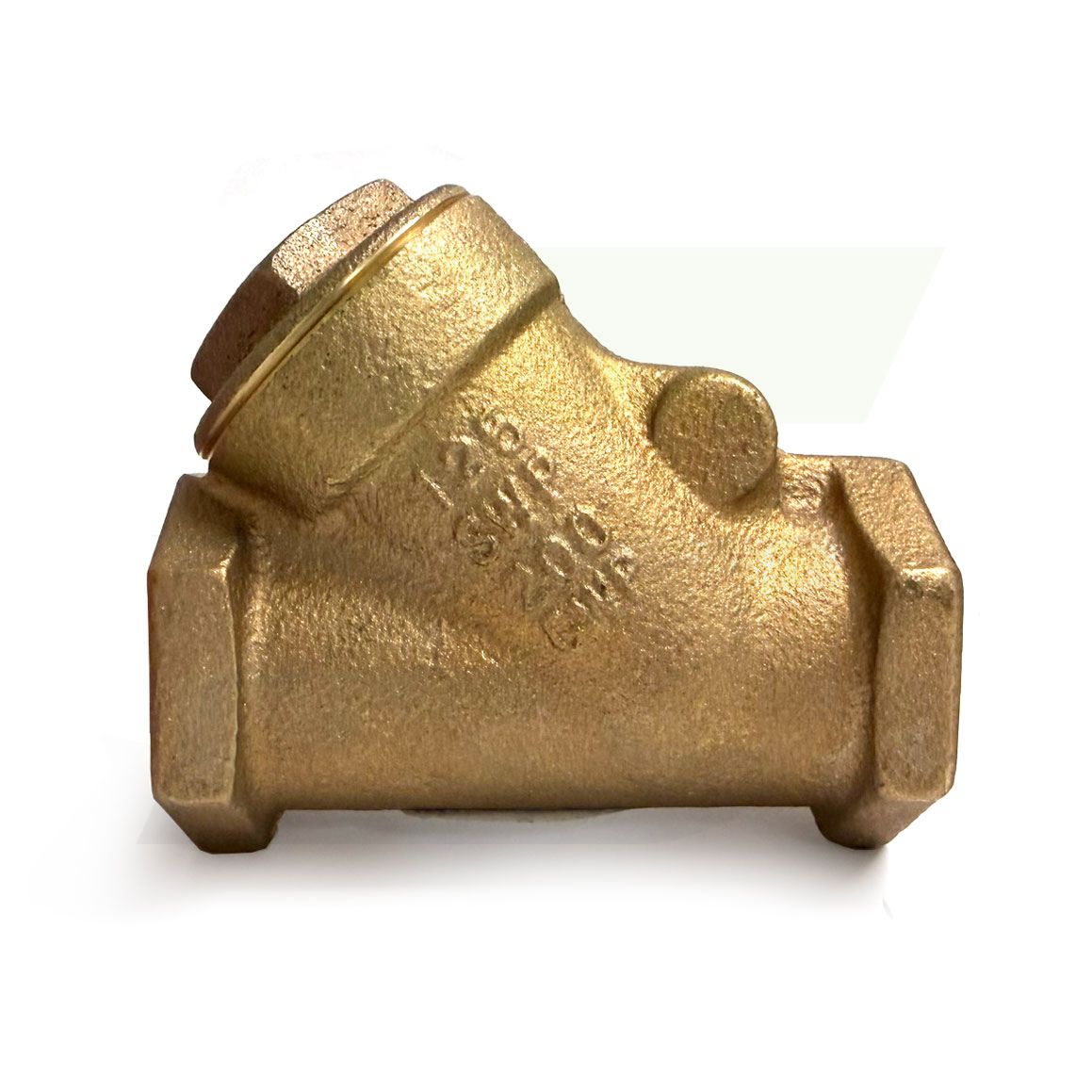 NL74006 - T-413-Y - Bronze Swing Check Valve - PTFE Seat - Threaded