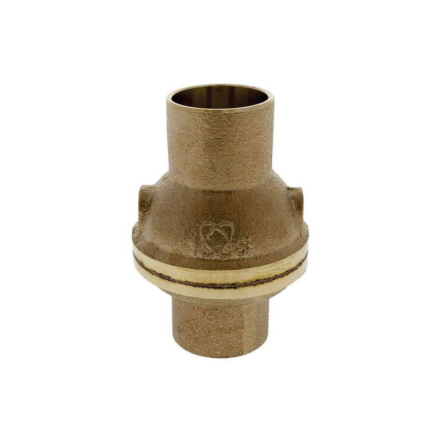 NJ7Q2X6 - Lead Free Bronze Check Valve - Sweat - 1/2"