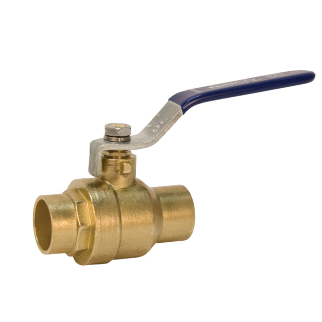 NJ998HF - 3" Solder Ball Valve - S-FP-600A - Brass