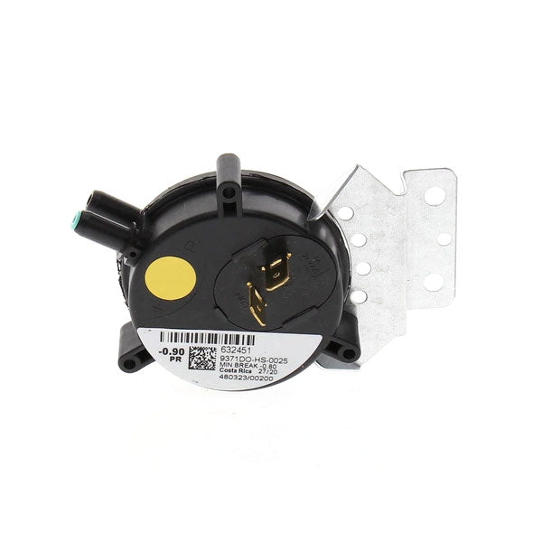 632451R - Furnace Pressure Switch - 0.80" Open / 0.90" Close