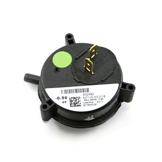 632492R - Furnace Pressure Switch - -0.50" WC