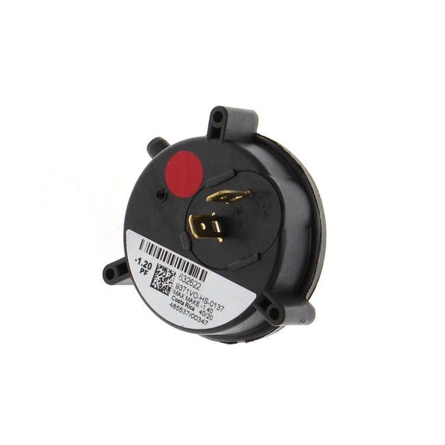 632622R - Furnace Pressure Switch - 1.20" Open / 1.40" Close