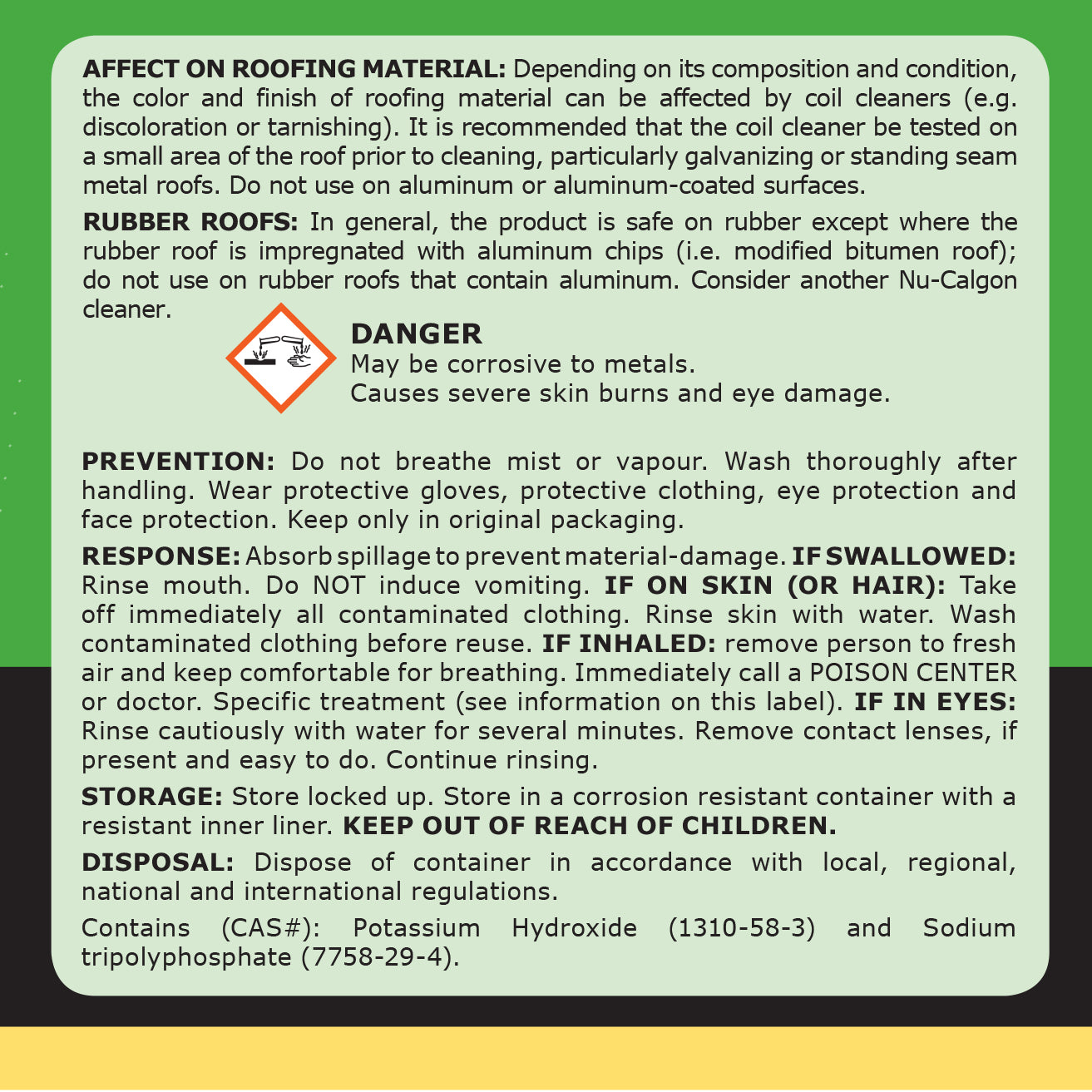 4143-08 - Heavy Duty CalClean Evaporator & Condenser Cleaner - 1 Gallon