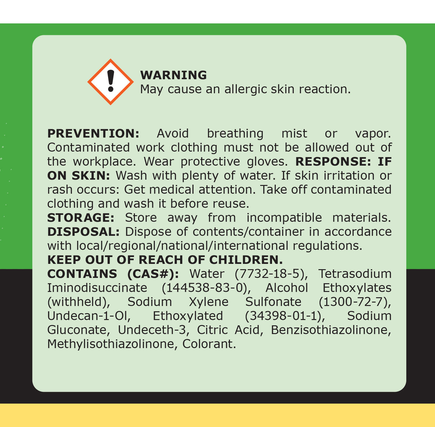 4168-08 - Evap Pow'r No Rinse Coil Cleaner - 1 Gallon