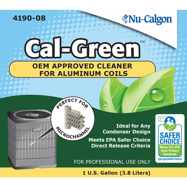 4190-08 - Cal-Green OEM Approved Cleaner for Aluminum Coils - 1 Gallon