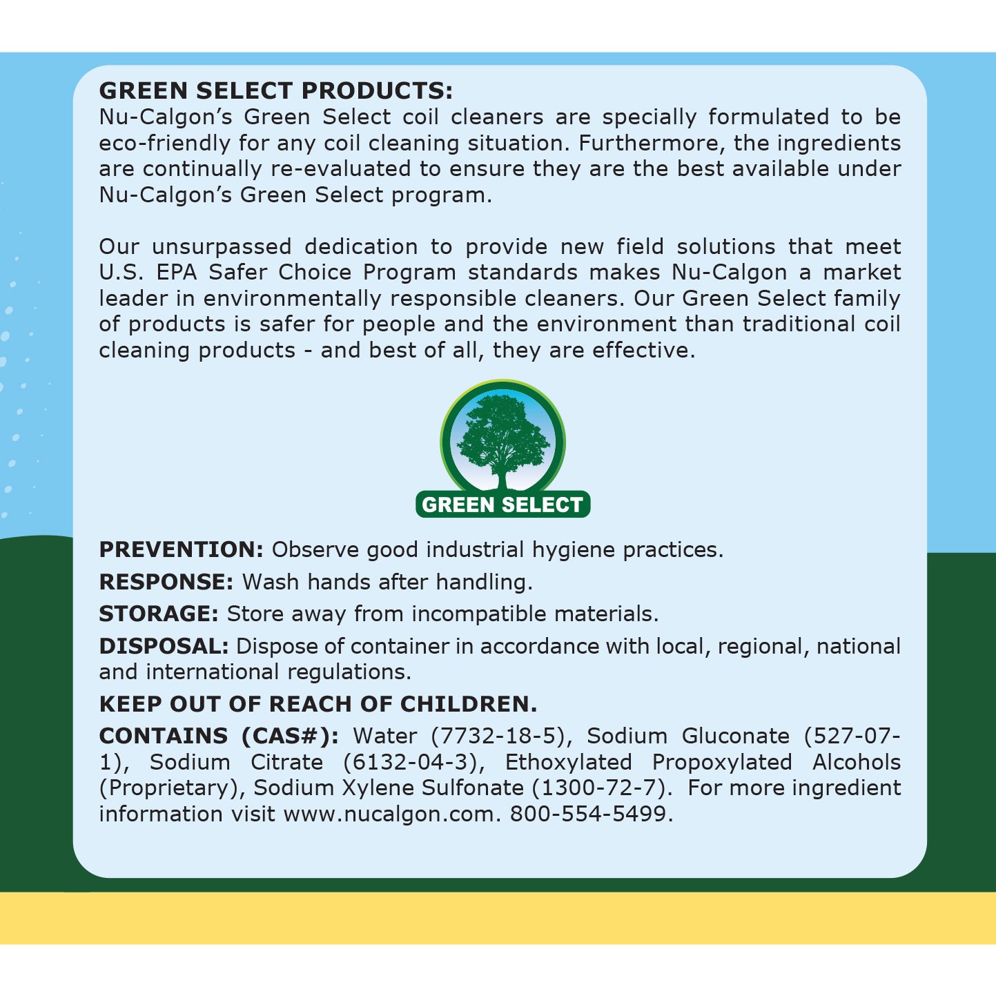 4190-08 - Cal-Green OEM Approved Cleaner for Aluminum Coils - 1 Gallon