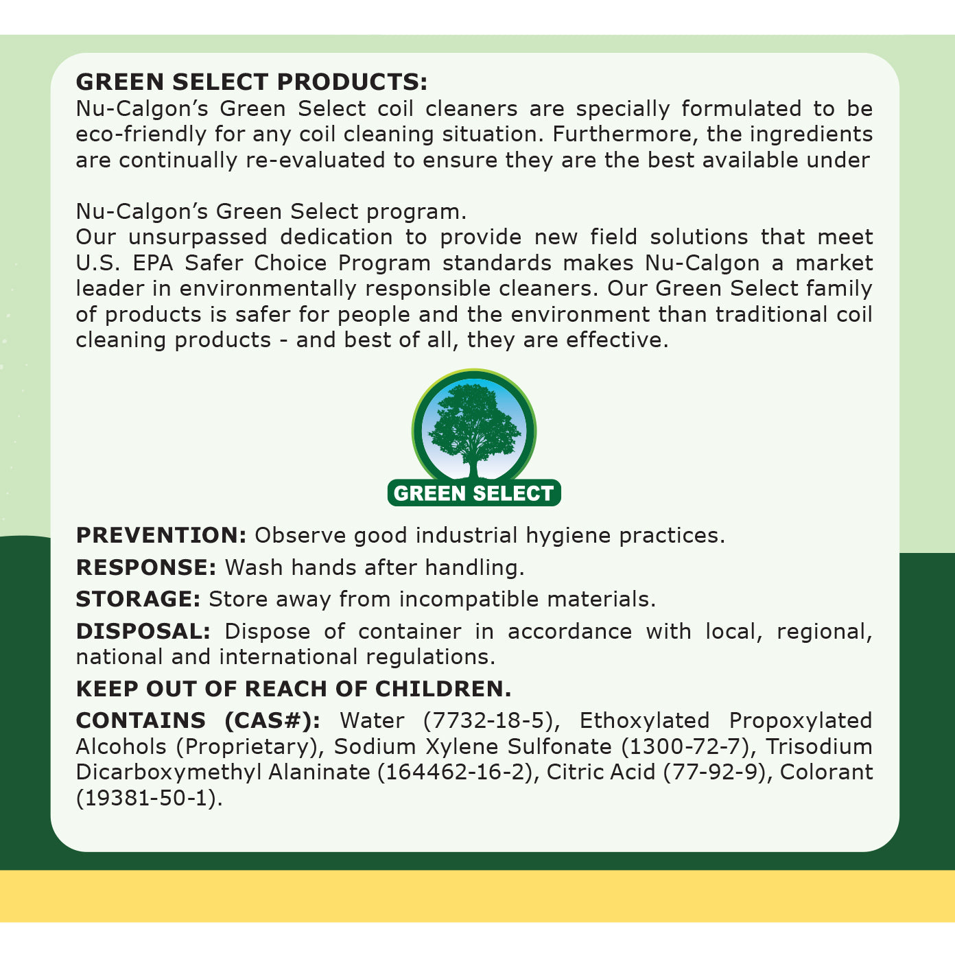 4191-08 - Evap-Green OEM Approved Aluminum Coil Cleaner - 1 Gallon