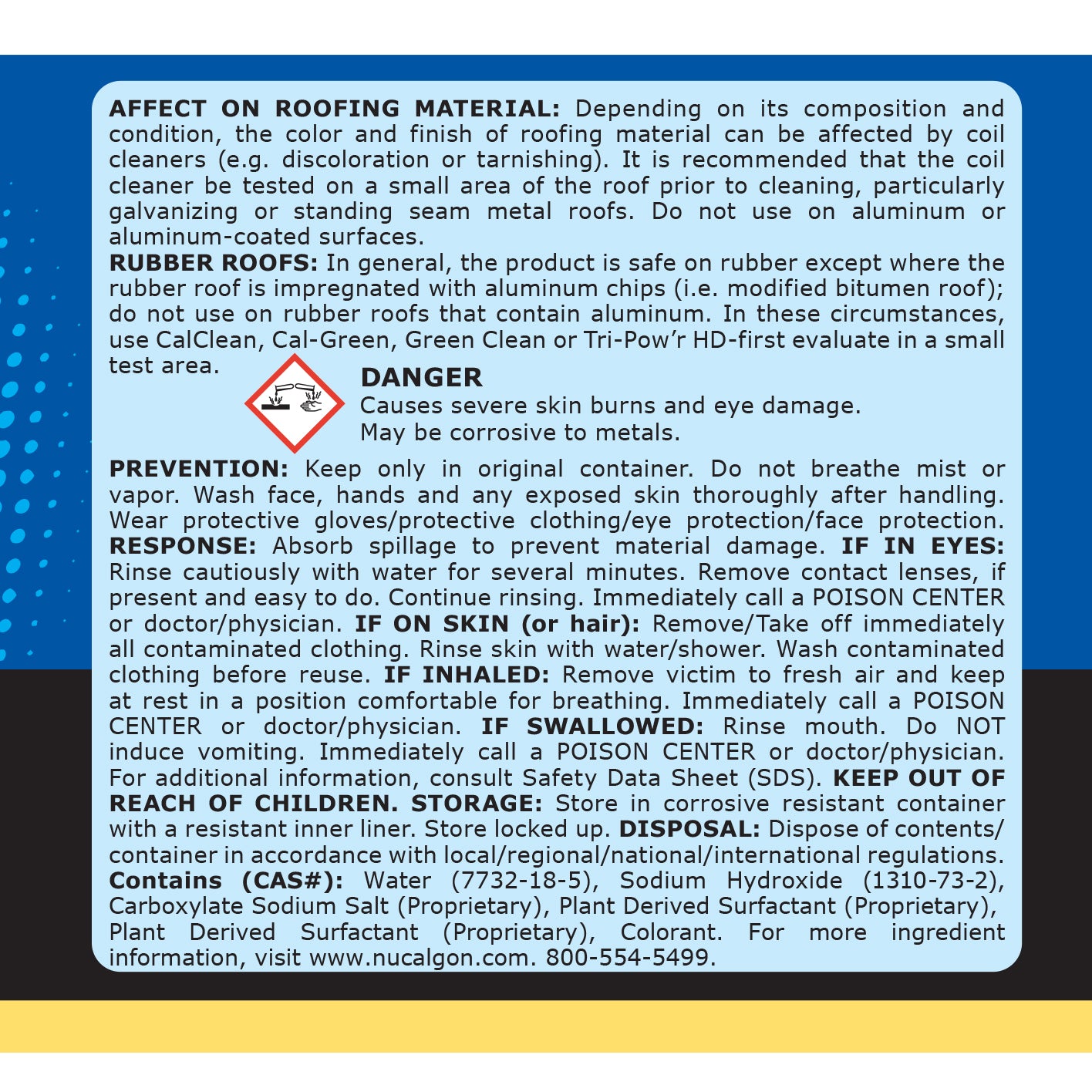 4291-08 - Nu-Brite Condenser Coil Cleaner - 1 Gallon