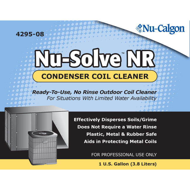 4295-08 - Nu-Solve NR Condenser Coil Cleaner - 1 Gallon