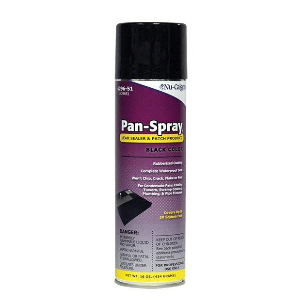 4296-51 - Pan-Spray Leak Sealer & Patch Product - 16 oz - Black