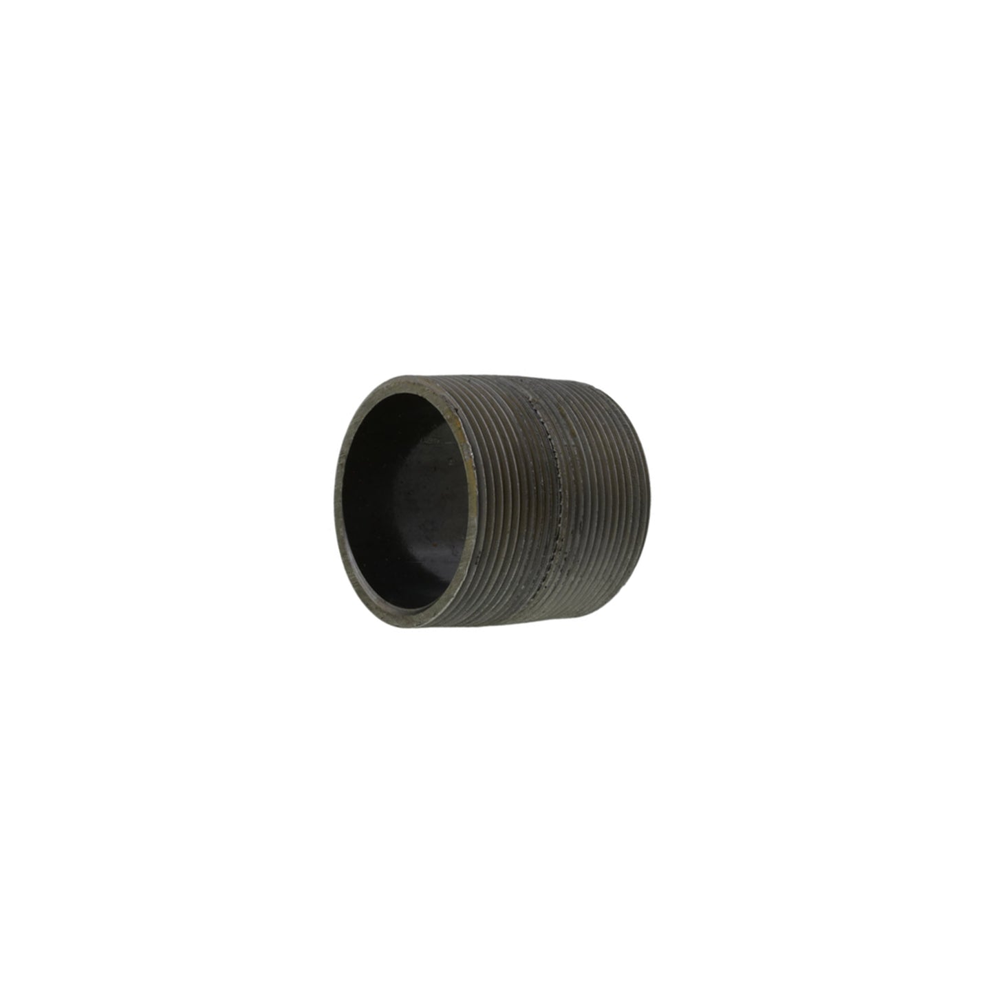 NXBS08CL - Schedule 80 Black Seamless Steel Pipe Nipple - 2" X Close