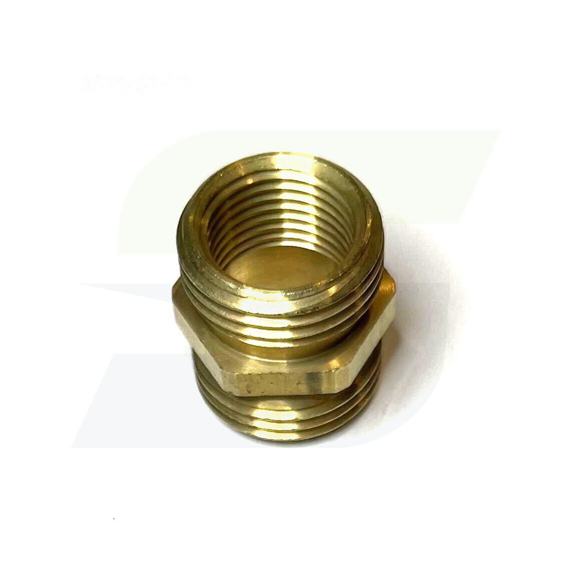 2151 - Brass Hose to Pipe Adapter - Male Hose to Female Pipe - 3/4" MHT x 1/2" FPT