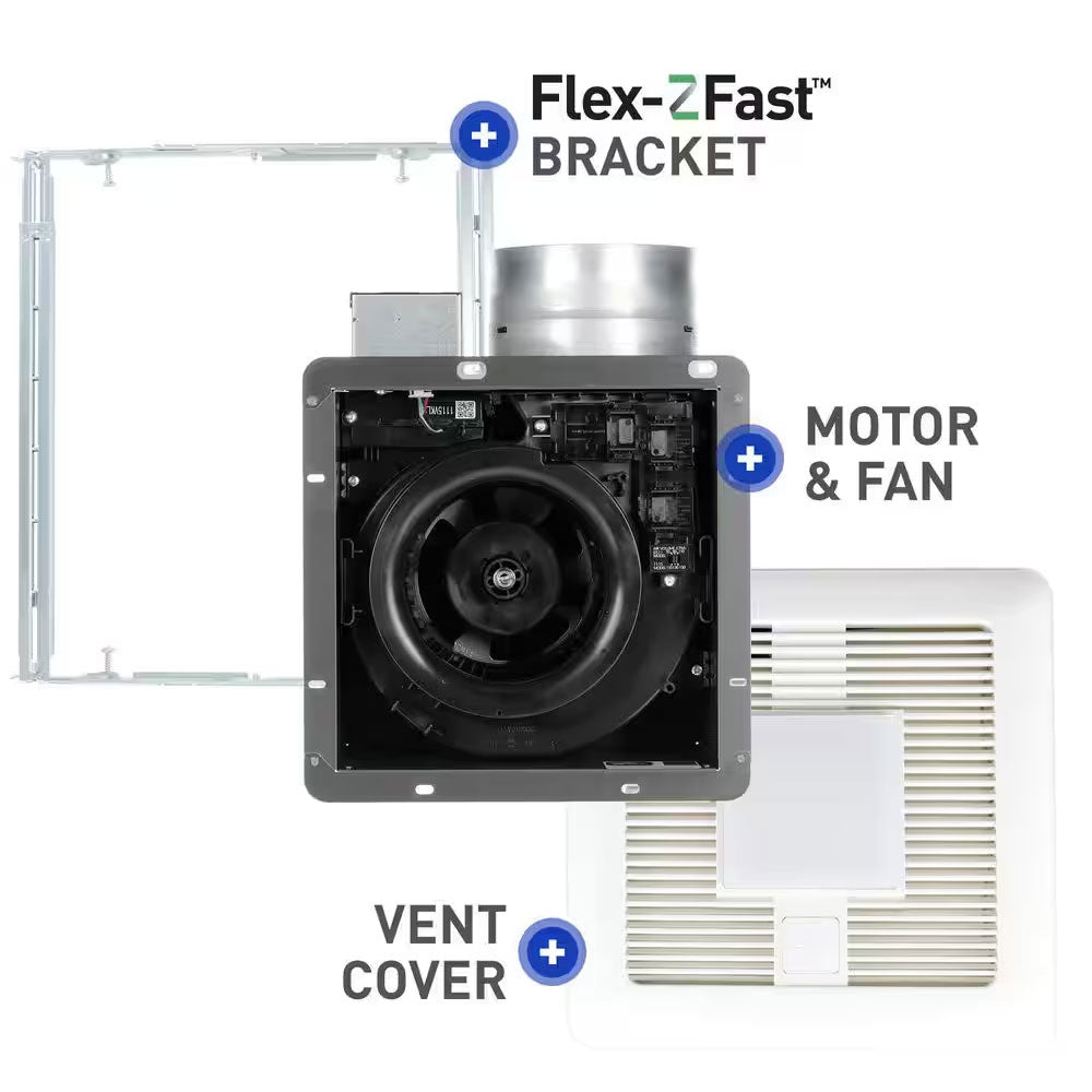 Panasonic FV-1115VKL2 - WhisperGreen Select Fan/Light, 110-130-150 CFM
