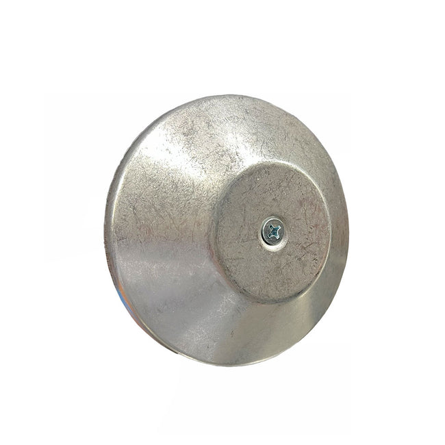 1796-SS - Domed Stainless Steel Cleanout Plate - 4"