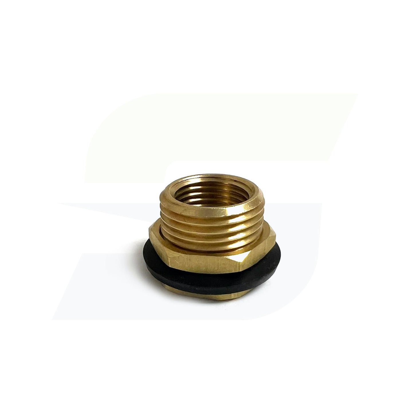 2145 - Brass Hose to Pipe Adapter - Evaporative Cooler Drain - 3/4" MHT x 1/2" FPT