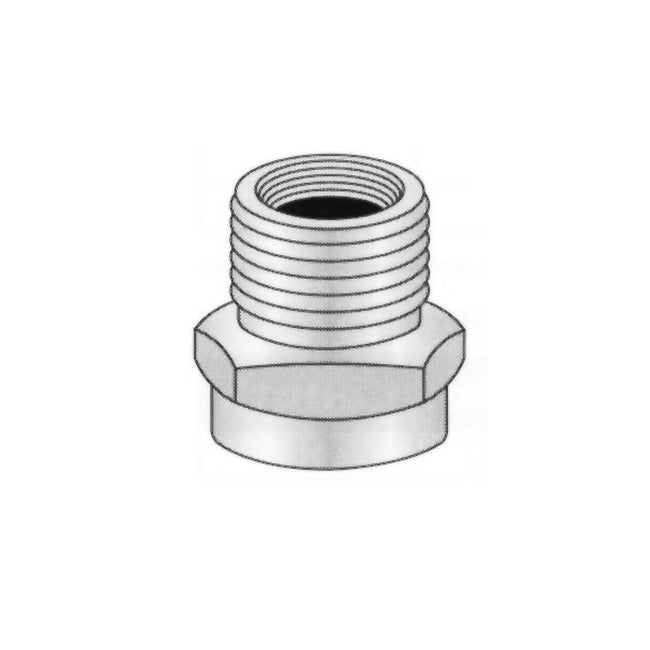 2150 - Brass Hose to Pipe Adapter - Female Hose to Male Pipe - 3/4" FHT x 3/4" MPT