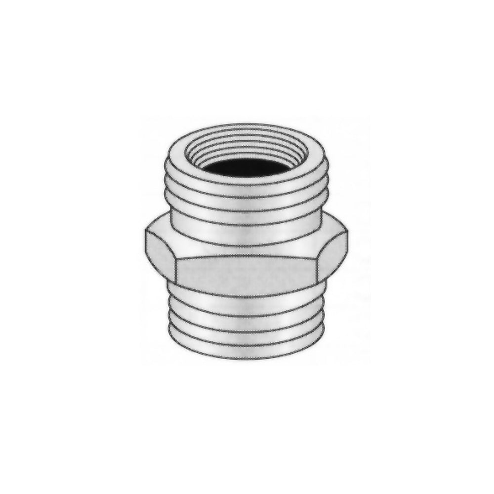 2151 - Brass Hose to Pipe Adapter - Male Hose to Female Pipe - 3/4" MHT x 1/2" FPT