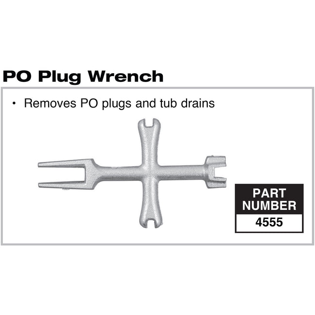 4555 - PO Plug and Tub Drain Wrench