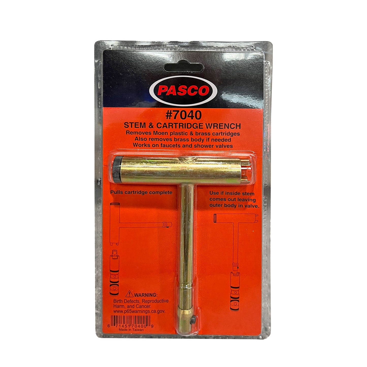 7040 - Stem and Cartridge Puller for Moen Faucets / Showers