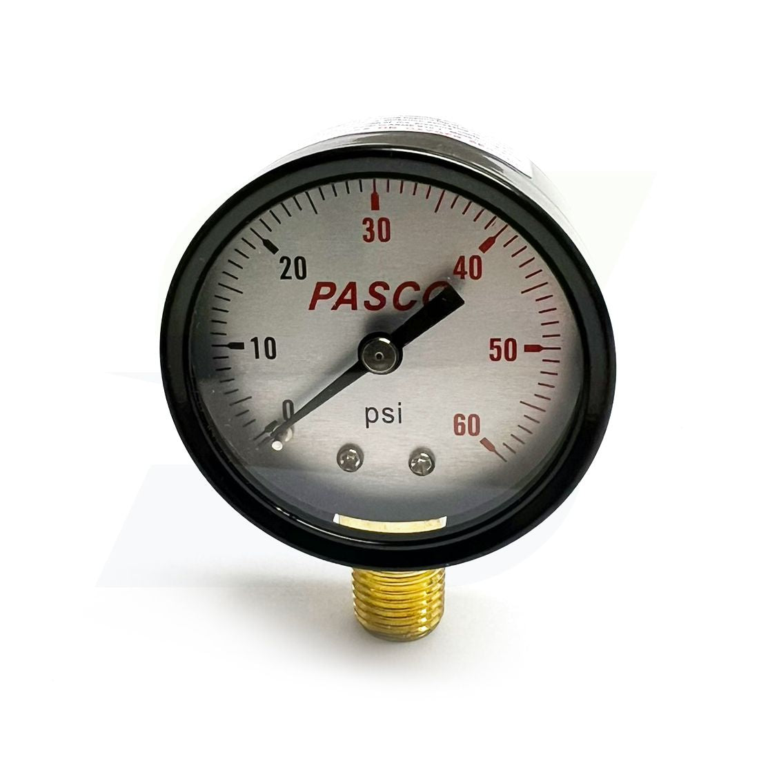 1728 - 2" Pressure Gauge - 1/4" MPT - 60 PSI