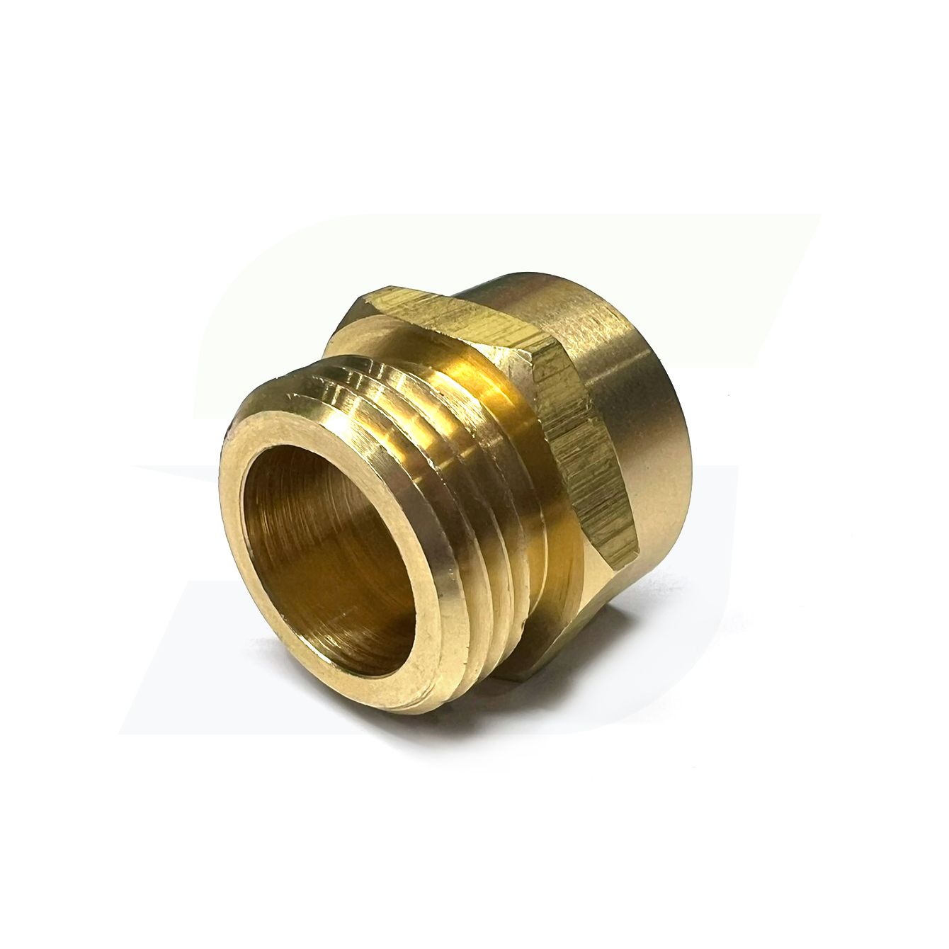 2146 - Brass Hose to Pipe Adapter - Male Hose to Female Pipe - 3/4" MHT x 3/4" FPT