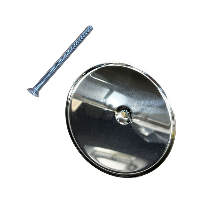 1841 - 4" Stainless Steel Cleanout Cover Plate