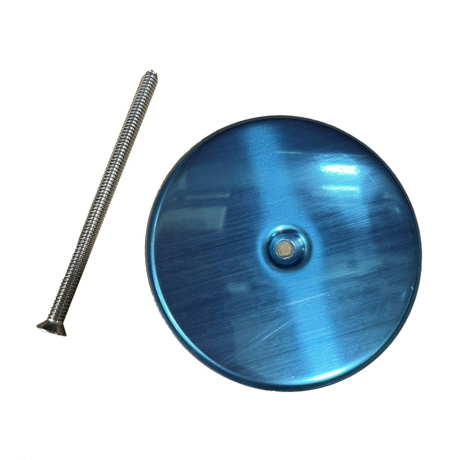 1843 - 6" Stainless Steel Cleanout Cover Plate