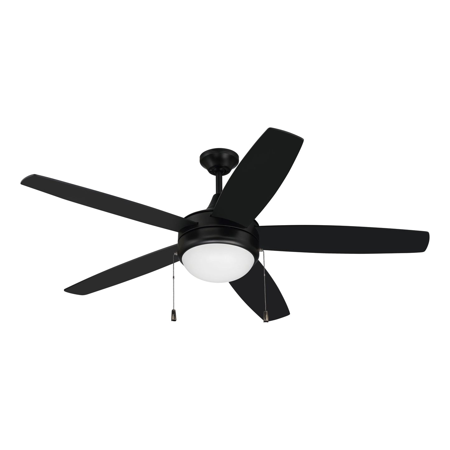PHA52FB5 - Phaze 52" 5 Blade Ceiling Fan with Light Kit - Flat Black