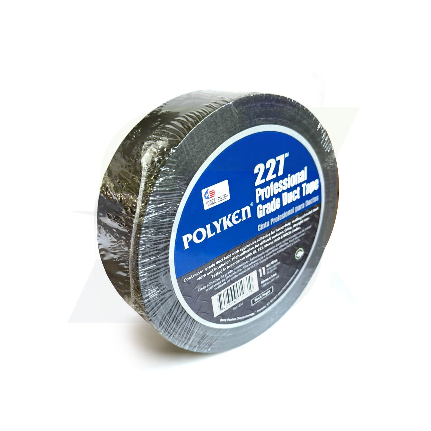 Polyken 227 Professional Grade Black Duct Tape - 2 in x 60 yd