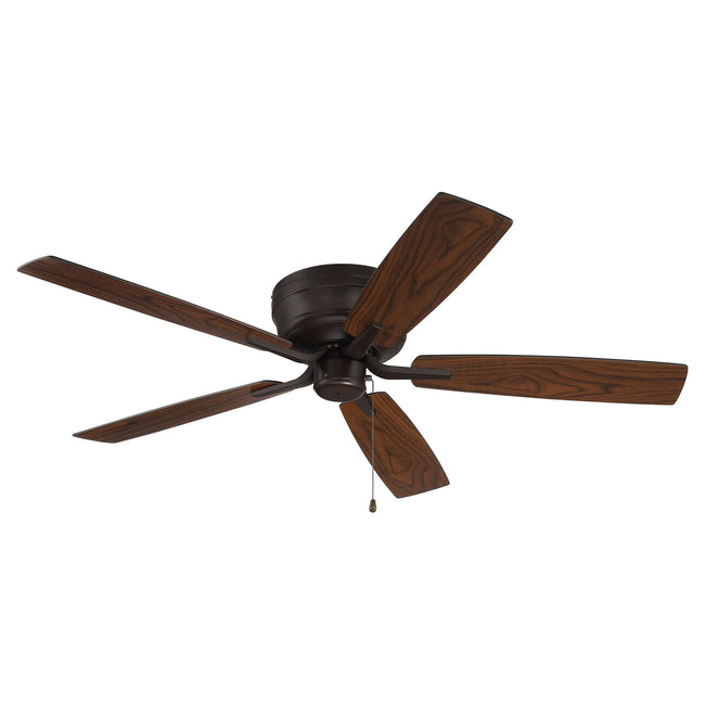 PPH52OB5 - Pro Plus Hugger 52" 5 Blade Ceiling Fan - Pull Chain - Oiled Bronze