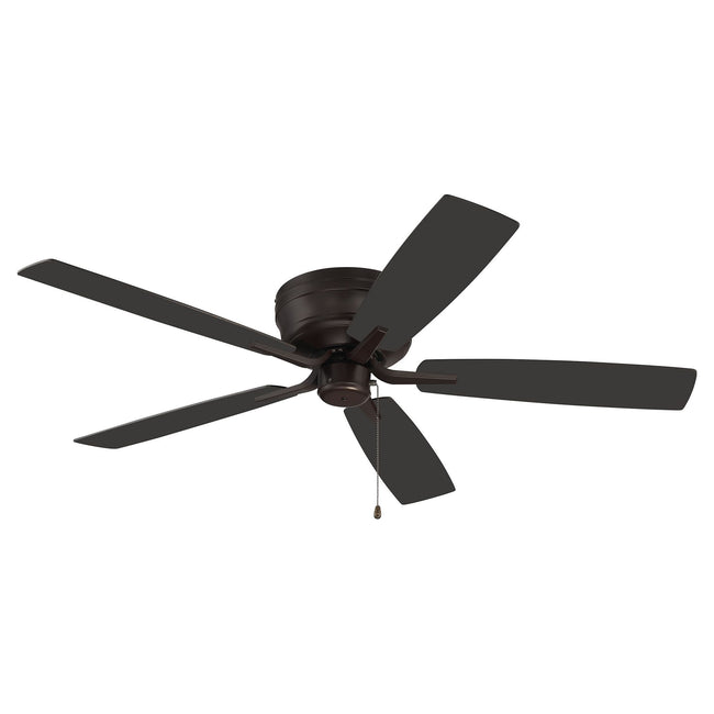 PPH52OB5 - Pro Plus Hugger 52" 5 Blade Ceiling Fan - Pull Chain - Oiled Bronze