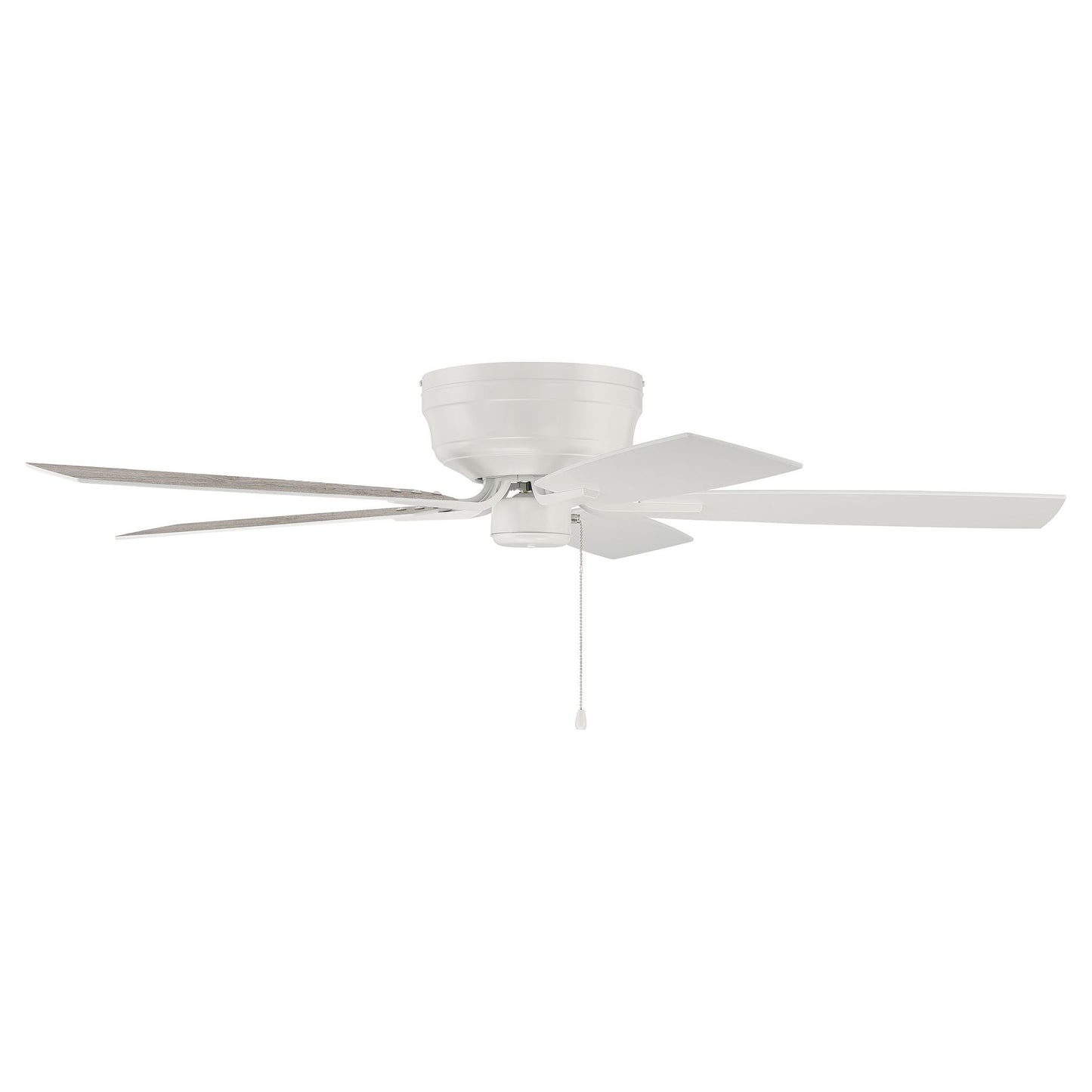 PPH52W5 - Pro Plus Hugger 52" 5 Blade Ceiling Fan - Pull Chain - White
