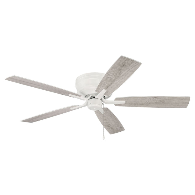 PPH52W5 - Pro Plus Hugger 52" 5 Blade Ceiling Fan - Pull Chain - White