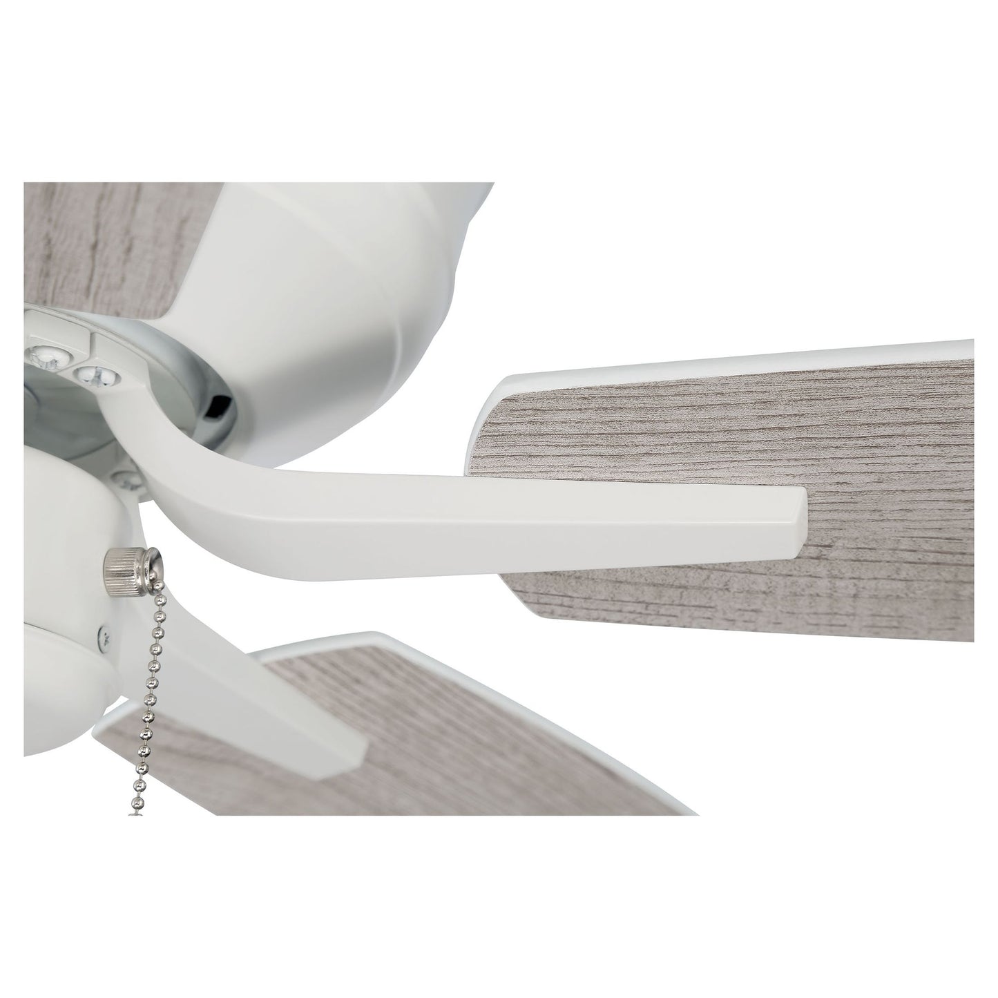 PPH52W5 - Pro Plus Hugger 52" 5 Blade Ceiling Fan - Pull Chain - White