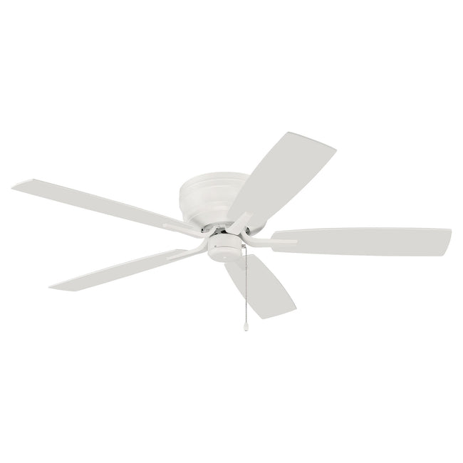 PPH52W5 - Pro Plus Hugger 52" 5 Blade Ceiling Fan - Pull Chain - White