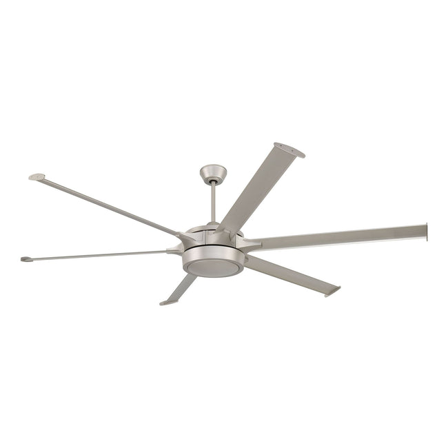 PRT78PN6 - Prost 78" 6 Blade Indoor / Outdoor Ceiling Fan with Light Kit - Remote/WiFi - Painted Nic