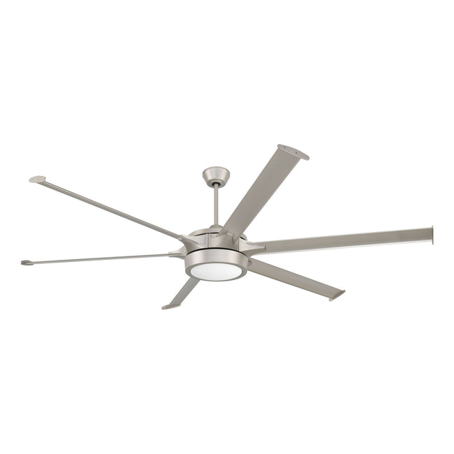 PRT78PN6 - Prost 78" 6 Blade Indoor / Outdoor Ceiling Fan with Light Kit - Remote/WiFi - Painted Nic
