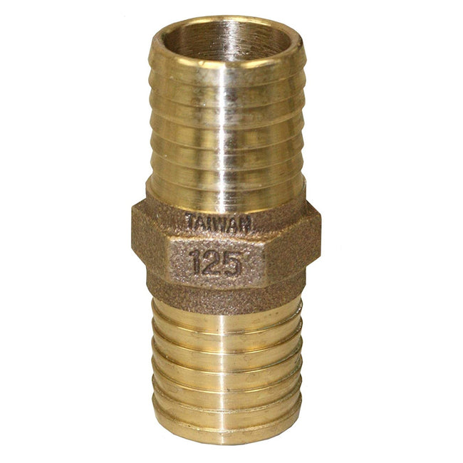 RBCPNL125 - 1-1/4" No-Lead Bronze Insert Coupling
