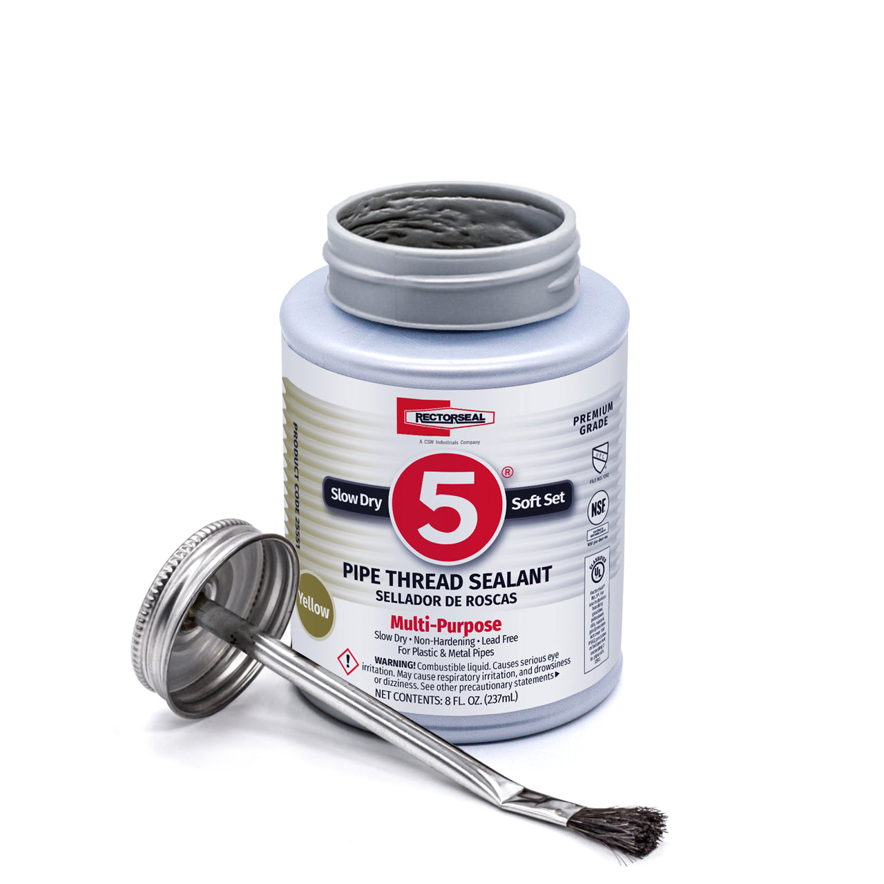 Rectorseal 25551 - No. 5 Pipe Thread Sealant - 1/2 Pint