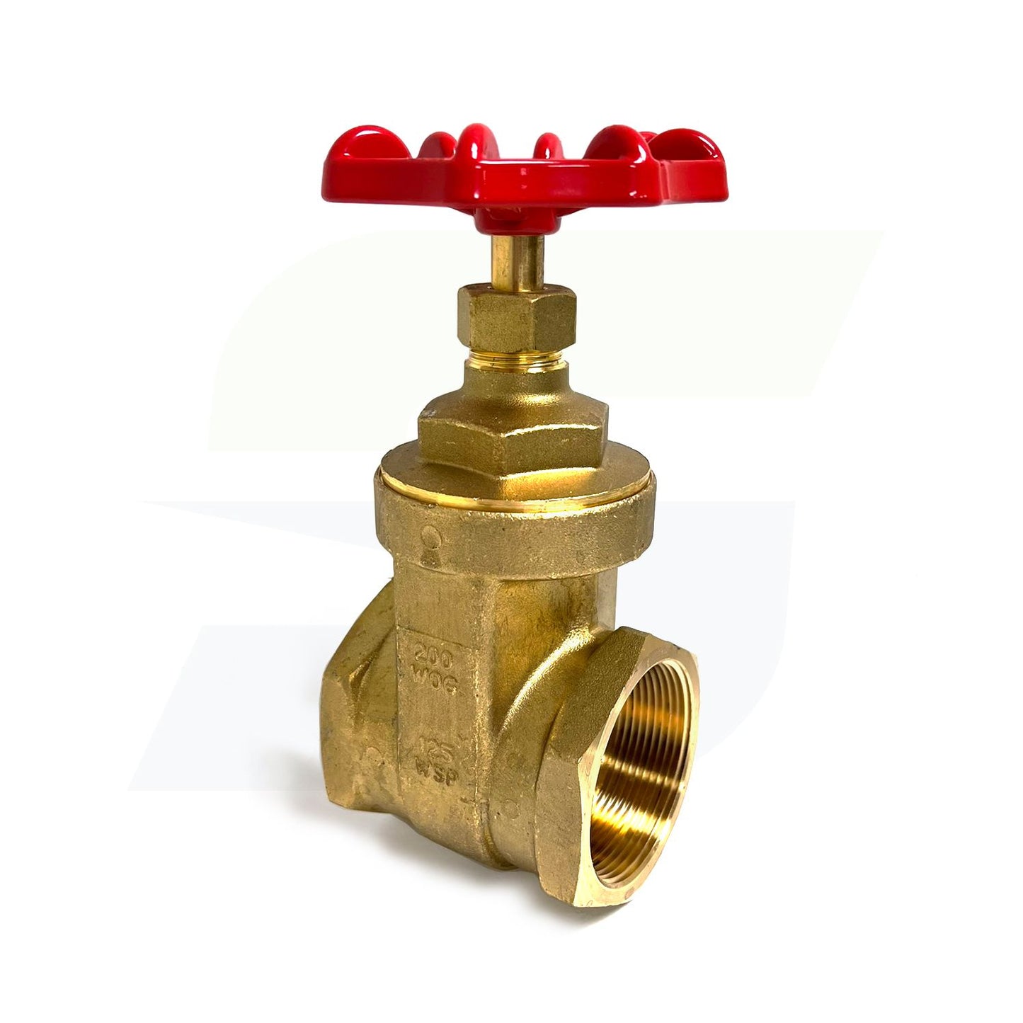 206AB - Lead Free Brass Gate Valve - 2" FNPT